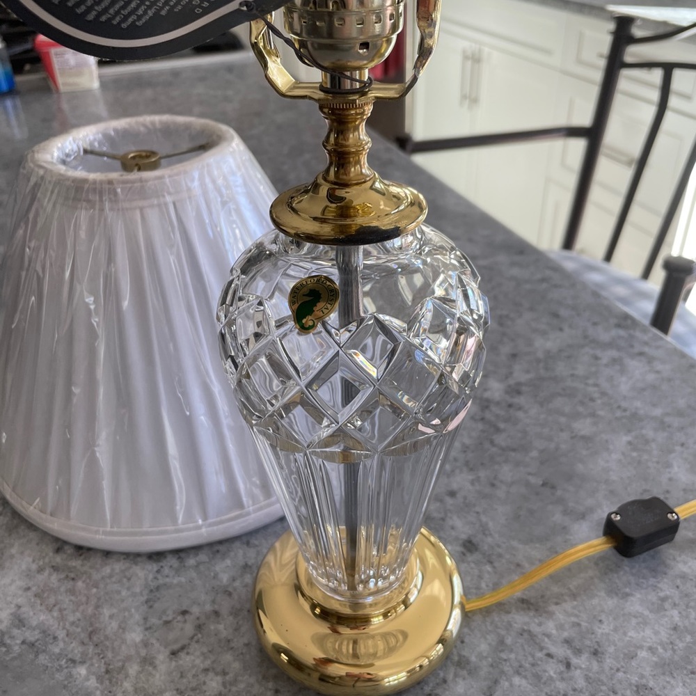 Waterford crystal lamp!